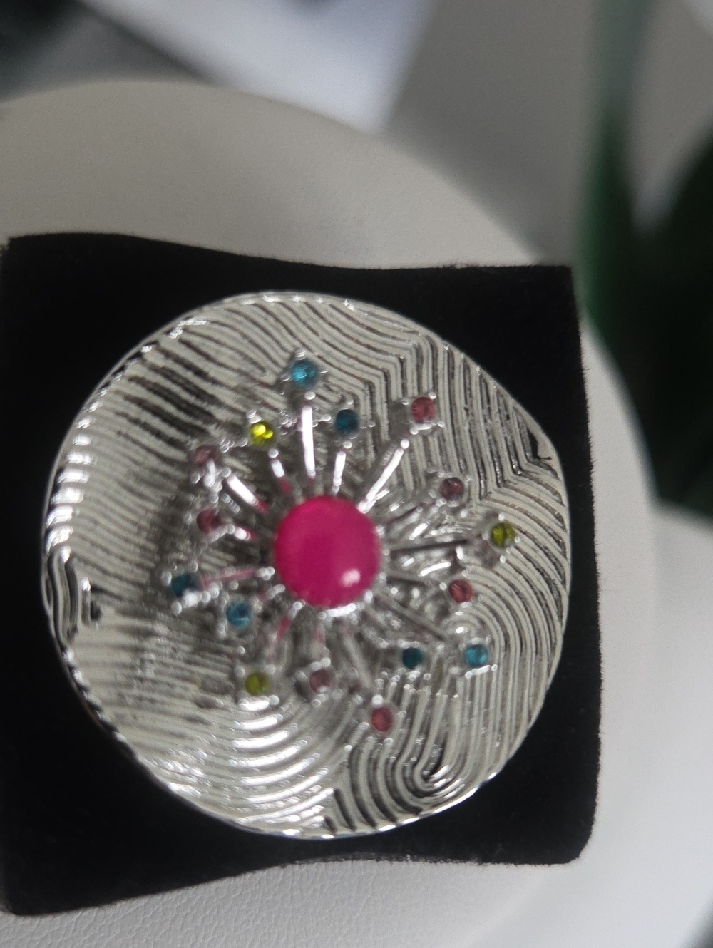 Paparazzi Seriously Sunburst Pink Ring NWT